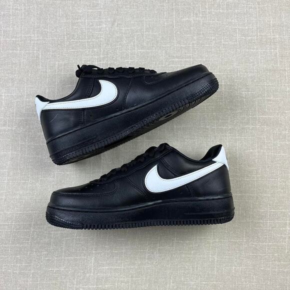 Nike Air Force 1 Low “Black White" Women 7.5 - Picture 2 of 5